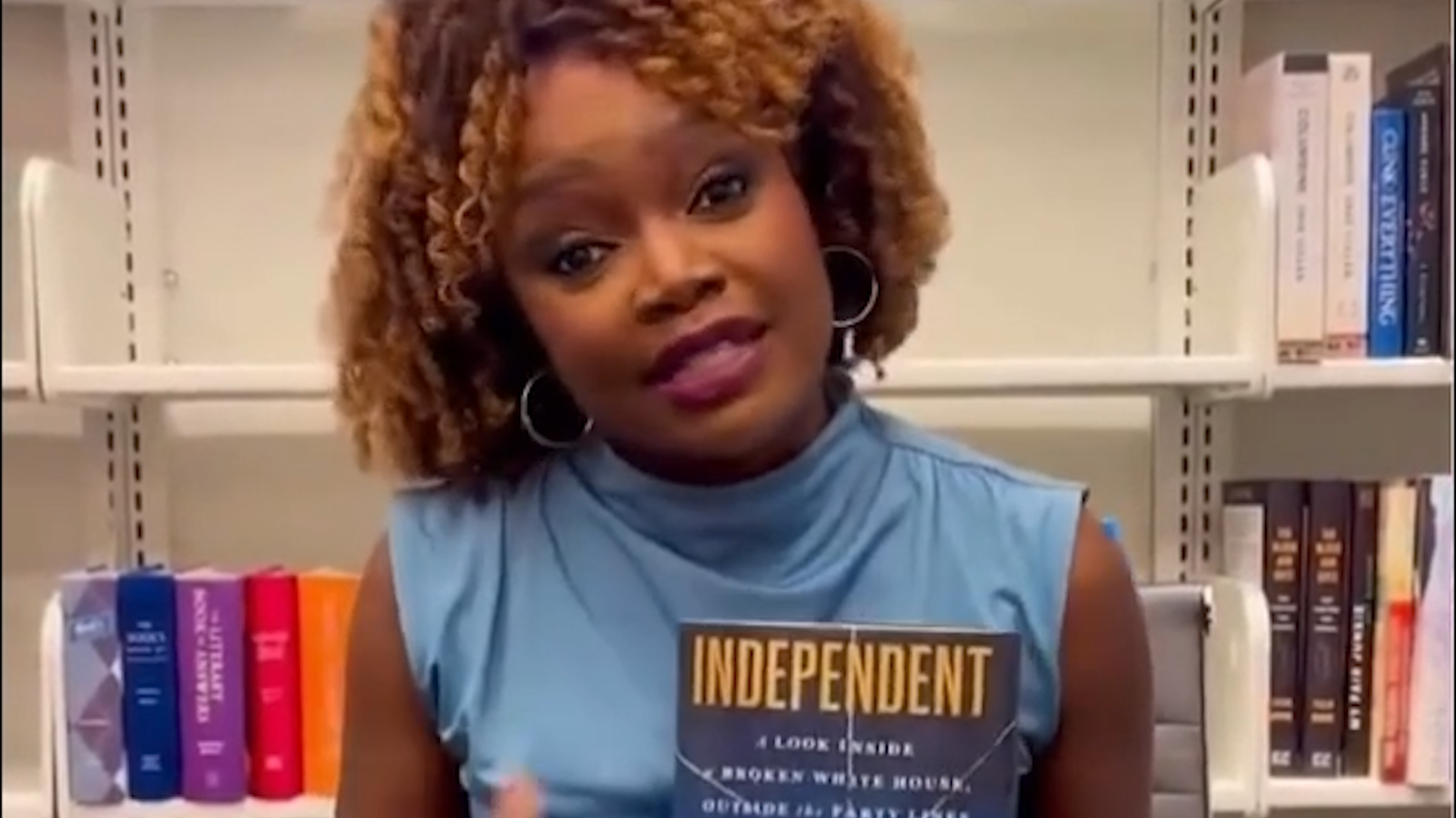 Karine Jean-Pierre Enters the Book Wars
